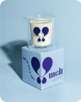 fannie melt - lavender & chamomile massage candle - front