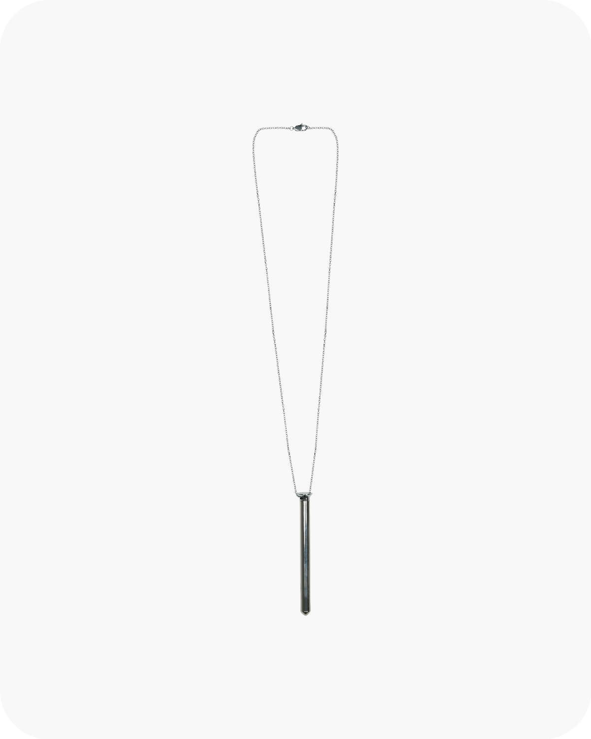 vesper vibrating necklace - Fannie - Silver