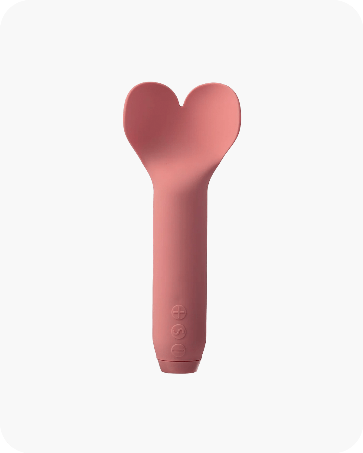 amour heart shaped bullet - Fannie - Pink